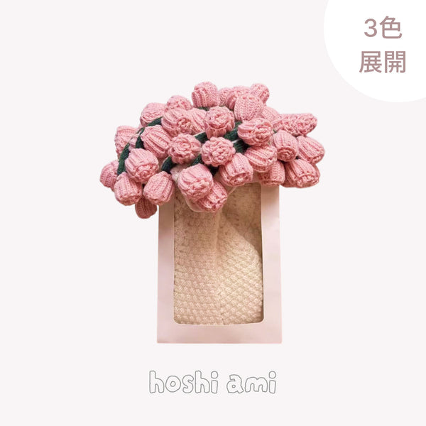 demo·花朵拼片花束盖毯